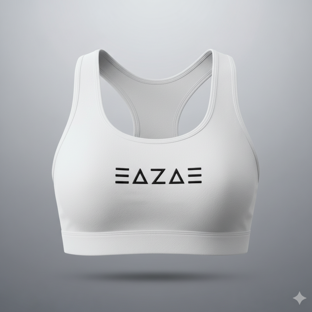 EAZAE Sports Bra - White